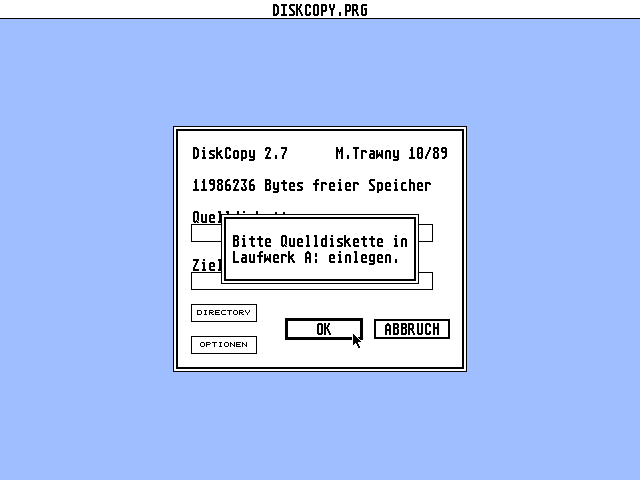 DiskCopy atari screenshot